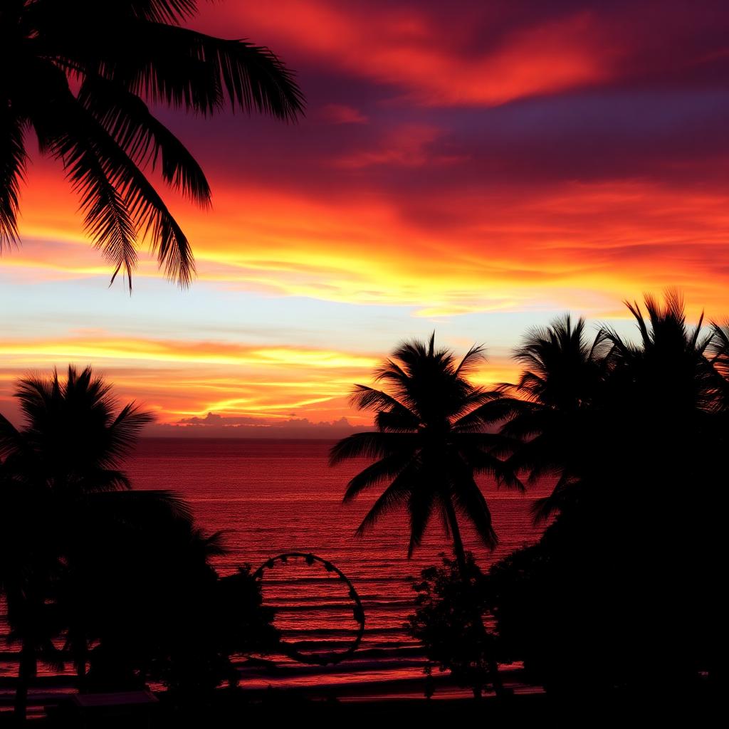 Sunset over Siquijor
